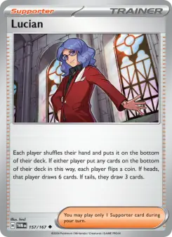 Pokémon-Karte Lucian 157/167