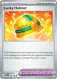 Pokémon-Karte Lucky Helmet 158/167