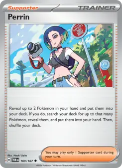 Pokémon-Karte Perrin 160/167