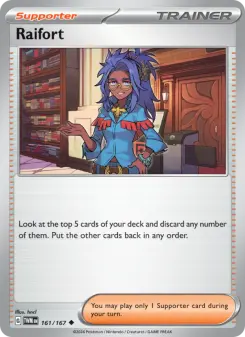 Pokémon-Karte Raifort 161/167
