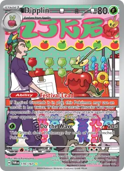 Pokémon-Karte Dipplin 170/167