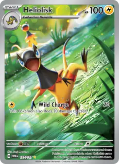 Pokémon-Karte Heliolisk 177/167