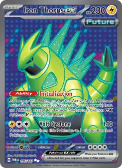 Pokémon-Karte Iron Thorns ex 196/167