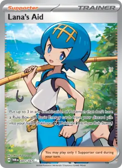 Pokémon-Karte Lana's Aid 207/167