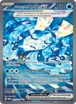Pokémon-Karte Wellspring Mask Ogerpon ex 213/167