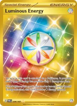 Pokémon-Karte Luminous Energy 226/167
