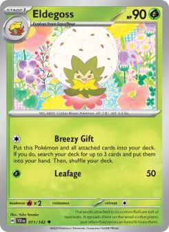 Pokémon-Karte Eldegoss 011/142