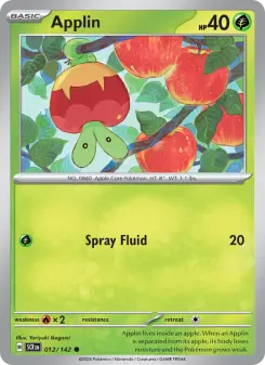 Pokémon-Karte Applin 012/142