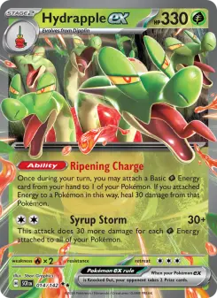 Pokémon-Karte Hydrapple ex 014/142