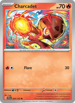 Pokémon-Karte Charcadet 029/142