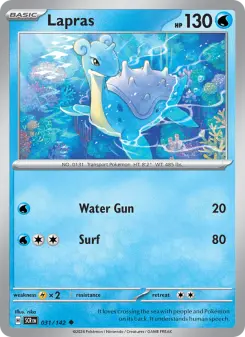Pokémon-Karte Lapras 031/142