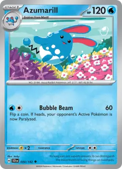 Pokémon-Karte Azumarill 034/142