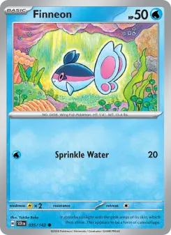 Pokémon-Karte Finneon 035/142