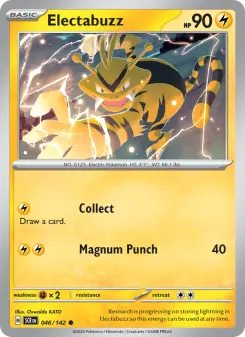Pokémon-Karte Electabuzz 046/142