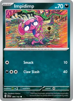 Pokémon-Karte Impidimp 094/142