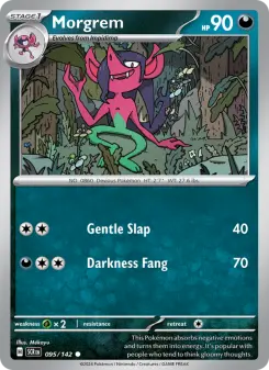 Pokémon-Karte Morgrem 095/142