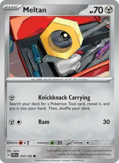 Pokémon-Karte Meltan 103/142