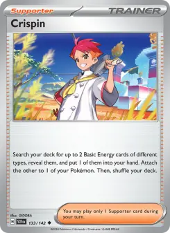 Pokémon-Karte Crispin 133/142