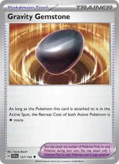 Pokémon-Karte Gravity Gemstone 137/142