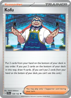 Pokémon-Karte Kofu 138/142