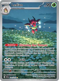 Pokémon-Karte Ledian 144/142