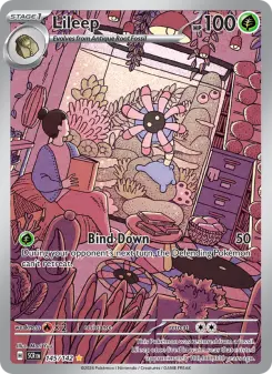Pokémon-Karte Lileep 145/142