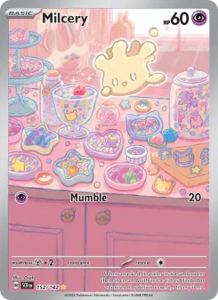 Pokémon-Karte Milcery 152/142