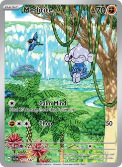 Pokémon-Karte Meditite 153/142
