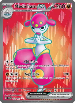 Pokémon-Karte Medicham ex 161/142
