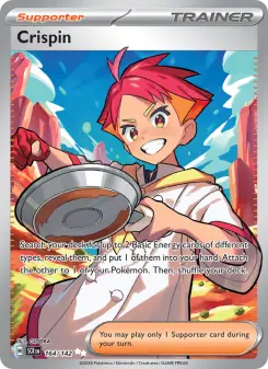 Pokémon-Karte Crispin 164/142