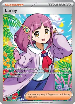 Pokémon-Karte Lacey 166/142