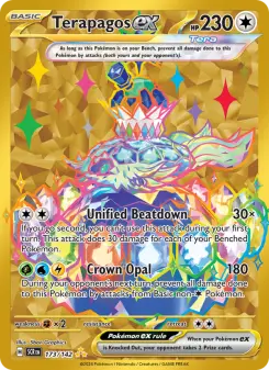 Pokémon-Karte Terapagos ex 173/142