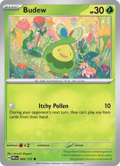 Pokémon-Karte Budew 004/131