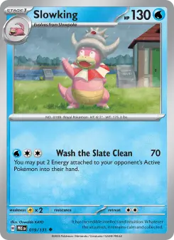 Pokémon-Karte Slowking 019/131