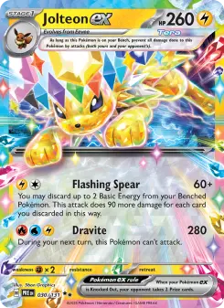 Pokémon-Karte Jolteon ex 030/131