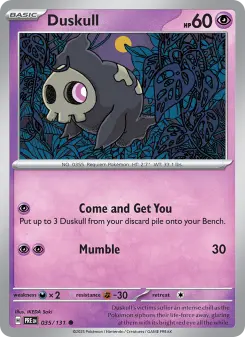 Pokémon-Karte Duskull 035/131