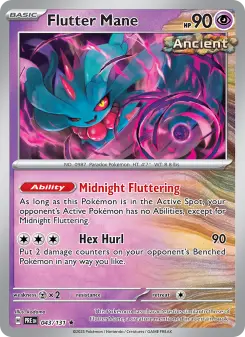 Pokémon-Karte Flutter Mane 043/131