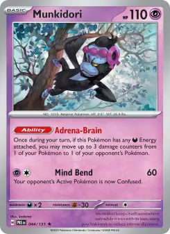 Pokémon-Karte Munkidori 044/131