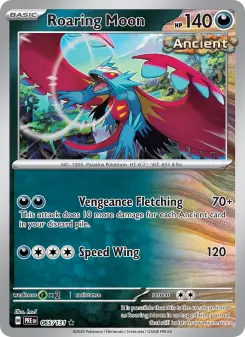 Pokémon-Karte Roaring Moon 065/131
