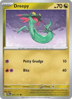 Pokémon-Karte Dreepy 071/131