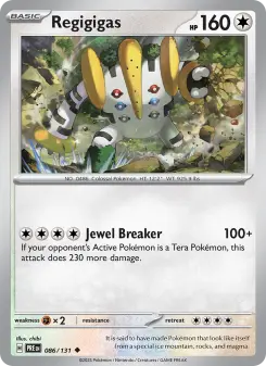Pokémon-Karte Regigigas 086/131