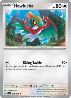 Pokémon-Karte Hawlucha 089/131