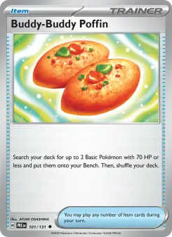 Pokémon-Karte Buddy-Buddy Poffin 101/131
