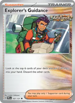 Pokémon-Karte Explorer's Guidance 107/131