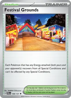Pokémon-Karte Festival Grounds 108/131
