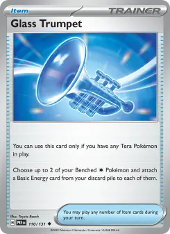 Pokémon-Karte Glass Trumpet 110/131