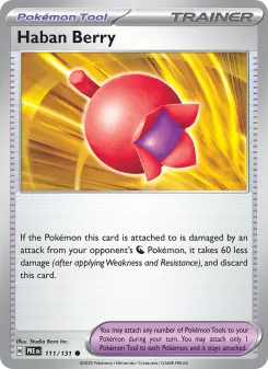 Pokémon-Karte Haban Berry 111/131