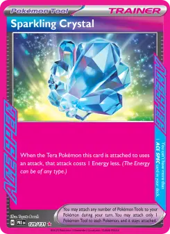 Pokémon-Karte Sparkling Crystal 129/131