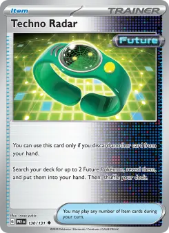 Pokémon-Karte Techno Radar 130/131