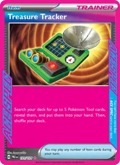 Pokémon-Karte Treasure Tracker 131/131